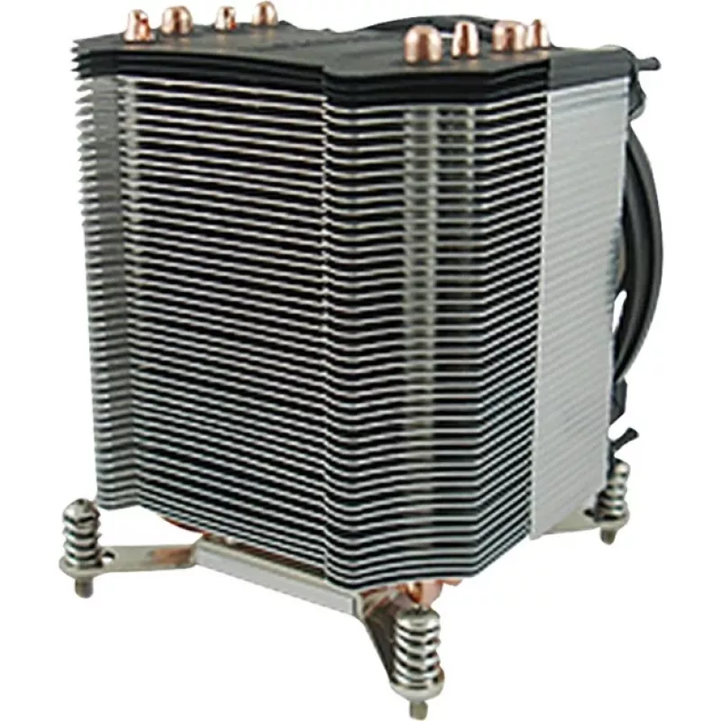 Inter-Tech K-17 Active Low Profile CPU Cooler, 92mm PWM, Intel LGA 1150/1151/1155/1156/1200, 45mm Height