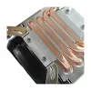 Inter-Tech K-17 Active Low Profile CPU Cooler, 92mm PWM, Intel LGA 1150/1151/1155/1156/1200, 45mm Height