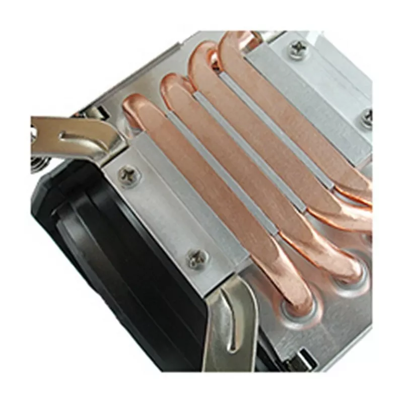 Inter-Tech K-17 Active Low Profile CPU Cooler, 92mm PWM, Intel LGA 1150/1151/1155/1156/1200, 45mm Height