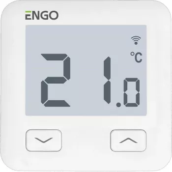 Internetinis temperatūros reguliatorius, Wi-Fi, 230V, baltas