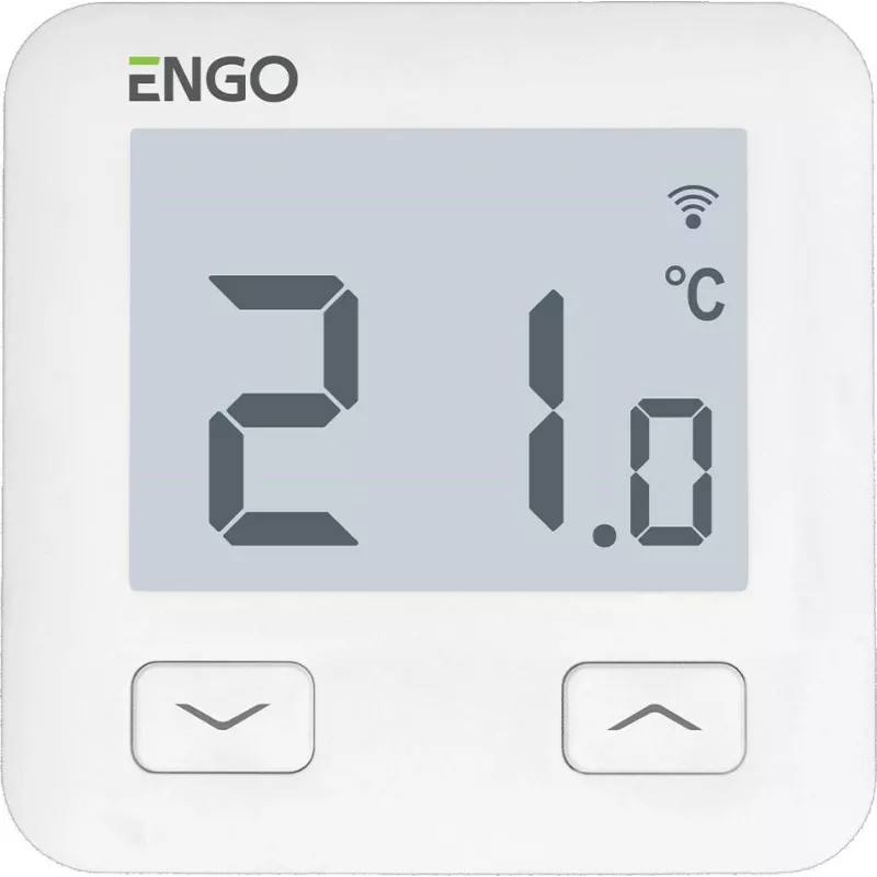 Internetinis temperatūros reguliatorius, Wi-Fi, 230V, baltas