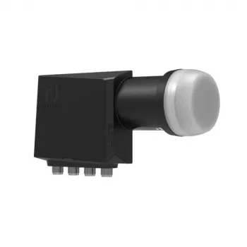 INVERTO QUATTRO BLACK ULTRA Quattro LNB – 4 išėjimai, 0,2 dB triukšmo rodiklis, F tipo jungtys