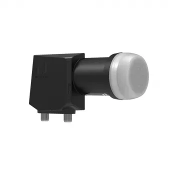 INVERTO TWIN BLACK ULTRA keitiklis – dvigubas LNB, 0,2 dB triukšmo rodiklis, 2 išėjimai