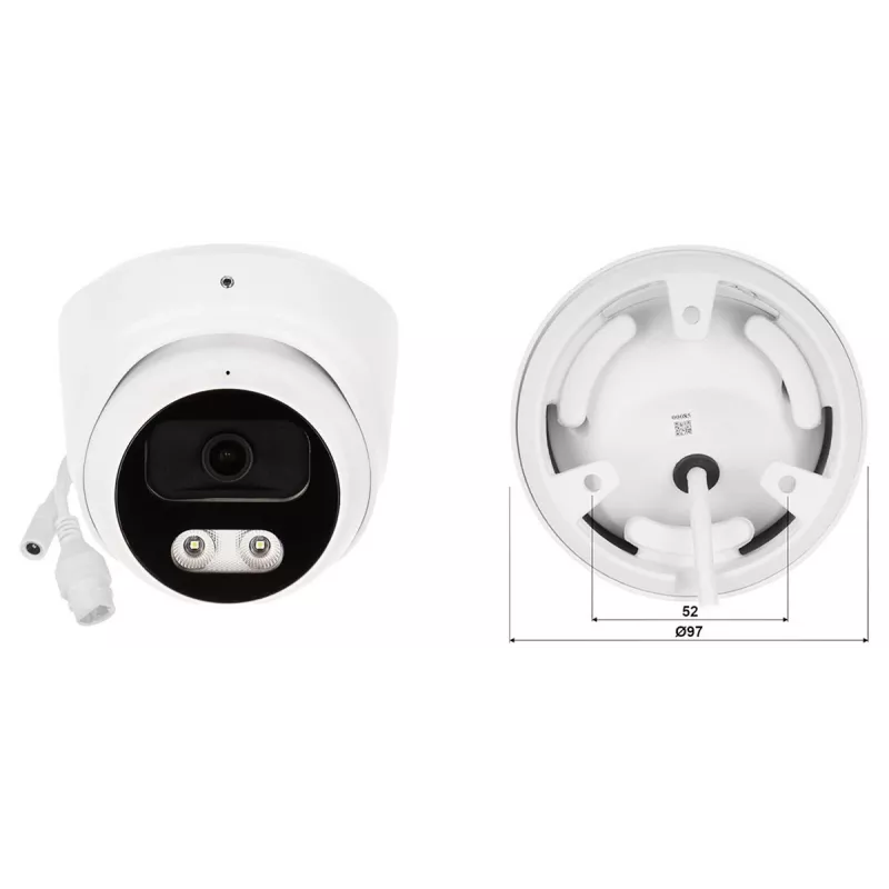 IP Camera APTI-AI803VA2IL-28W - 8.3 MP 4K UHD 2.8 mm