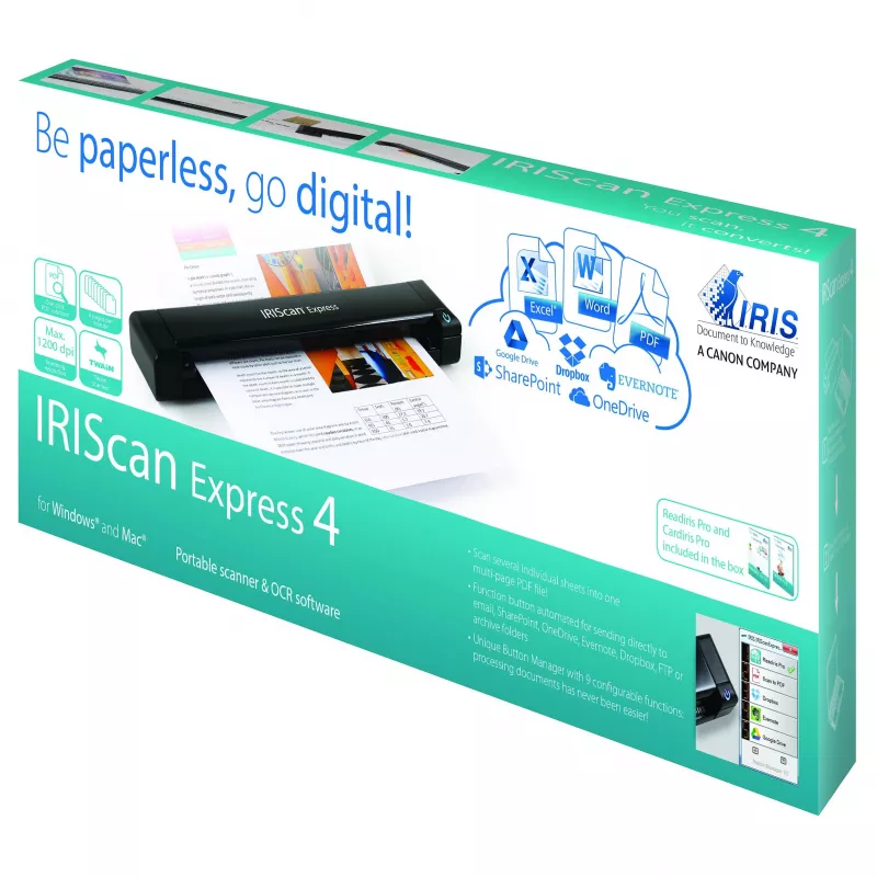 IRIS IRIScan Express 4 rašiklio skaitytuvas