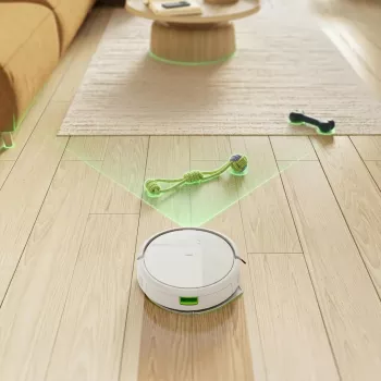 iRobot Roomba 115 Combo Robot dulkių siurblys ir šluostė – balta