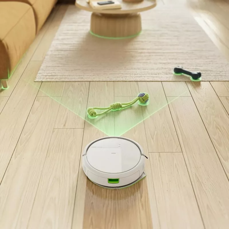 iRobot Roomba 115 Combo Robot dulkių siurblys ir šluostė – balta