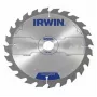 IRWIN Construction Series diskinis pjūklo diskas 250 mm x 30 mm anga, 60 dantų TCT, ATB, medienos pjovimui