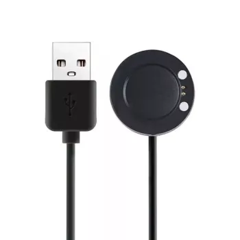 iWear CH5 Universal USB 1m Power Cable Smart Watch 2-Pin Round Magnetic Charger Pad