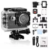 iWear K1 Ultra HD 4K 16MP Wi-Fi sportinė kamera su 2 inch LCD nuotolinio valdymo pultu ir 8x tvirtinimo rinkiniu