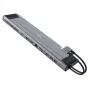 j5create JCD552 M.2 NVMe USB-C 3.2 Gen 2x2 Docking Station su 100W PD, HDMI ir DisplayPort
