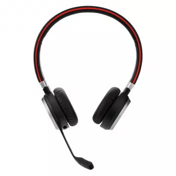 JABRA 6599-833-499 Mono Bluetooth ausinė su triukšmą slopinančiu mikrofonu, sertifikuota Microsoft Teams, juoda