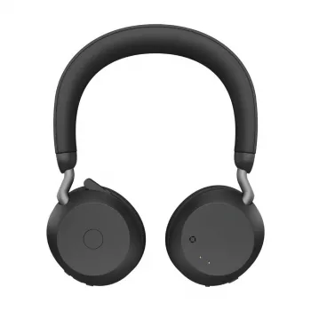 Jabra Evolve2 75 belaidė Bluetooth ausinė su aktyviu triukšmo slopinimu, sertifikuota Microsoft Teams, juoda
