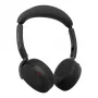 Jabra Evolve3 65 Flex ausinės su Link 390a USB adapteriu, Microsoft Teams sertifikuotos, belaidės Bluetooth, hibridinės ANC, juodos