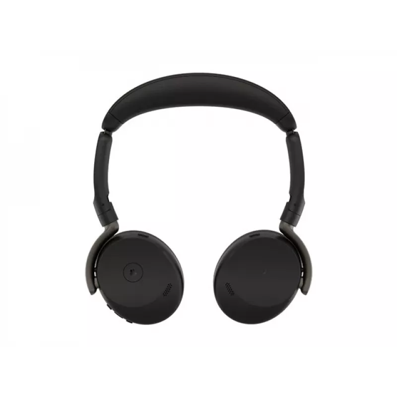 Jabra Evolve3 65 Flex ausinės su Link 390a USB adapteriu, Microsoft Teams sertifikuotos, belaidės Bluetooth, hibridinės ANC, juodos