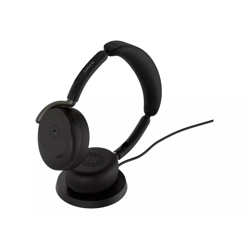 Jabra Evolve3 65 Flex Link 390a MS belaidžio įkrovimo pagalvėlės ausinės