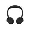 Jabra Evolve3 65 Flex MS belaidis Bluetooth ant ausų ausinės su Link 390c adapteriu, juodos