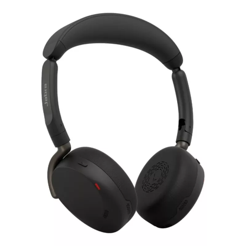 Jabra Evolve3 65 Flex UC Link 380c belaidžio įkrovimo stotelės ausinės - juodos