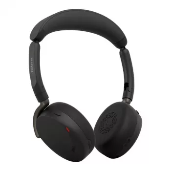 Jabra Evolve3 65 Flex UC belaidės ausinės su įkrovimo padėklu