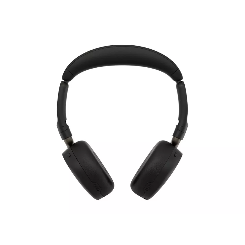 Jabra Evolve3 65 Flex belaidės Bluetooth ausinės su hibridiniu ANC, Jabra Link 390c USB-C adapteriu, UC sertifikuotos, juodos
