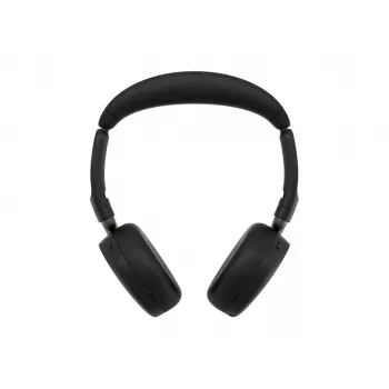 Jabra Evolve3 65 Flex belaidės Bluetooth ausinės su Jabra Link 390a USB-A adapteriu, UC sertifikuotos, aktyvus triukšmo slopinimas, juodos
