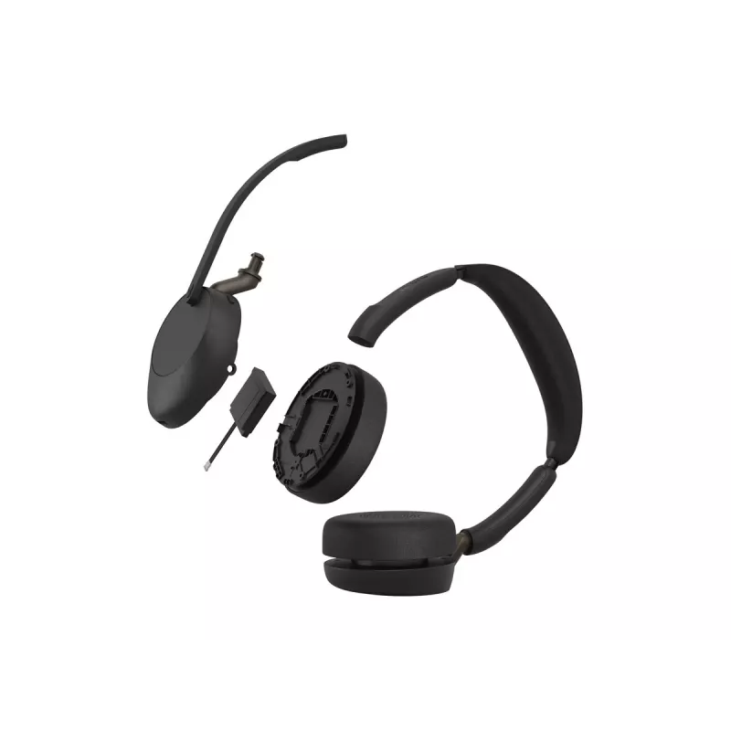 Jabra Evolve3 65 Stereo ausinės su Link 390a UC stovu