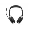 Jabra Evolve3 65 Stereo ausinės su Link 390a UC stovu