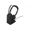 Jabra Evolve3 65 Stereo belaidės ausinės su Link 390c ir įkrovimo stovu – „Microsoft Teams“ sertifikuotos