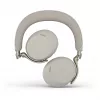 Jabra Evolve3 75 UC belaidė ausinė ant ausų su triukšmo slopinimu ir Link 390c adapteriu (šiltai pilka)