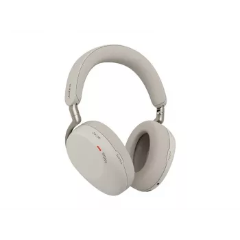 Jabra Evolve3 85 UC belaidė ausinė su aktyviu triukšmo slopinimu ir Link 390C adapteriu, šiltai pilka