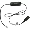 Jabra Smart Cord QD į RJ9 ausinių kabelis, skirtas Cisco IP Phone 78XX serijai, juodas, susuktas, nuo 0,4 m iki 2 m