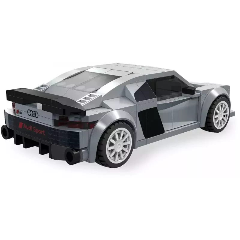 Jamara CaDA Audi R8 Coupé 1:24 mastelio konstravimo blokelių rinkinys - 272 dalys, pilka, 8+ metų
