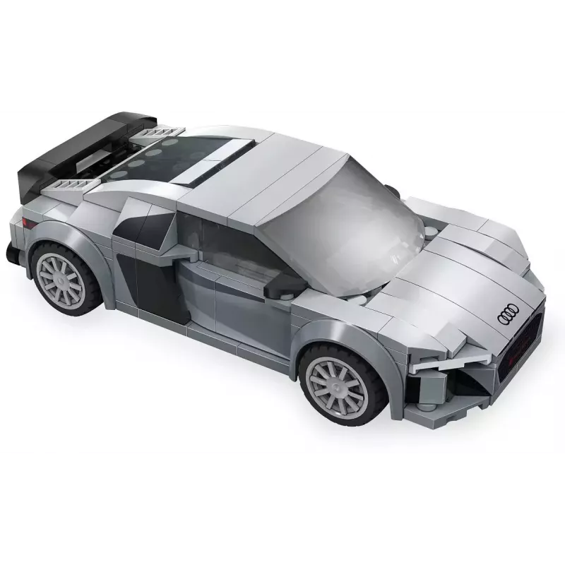 Jamara CaDA Audi R8 Coupé 1:24 mastelio konstravimo blokelių rinkinys - 272 dalys, pilka, 8+ metų