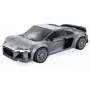 Jamara CaDA Audi R8 Coupé 1:24 mastelio konstravimo blokelių rinkinys - 272 dalys, pilka, 8+ metų