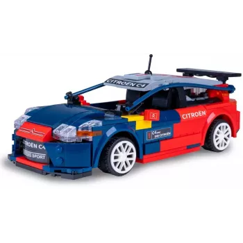 Jamara CaDA Citroen C4 WRC 1:20 2.4GHz RC statybiniai blokeliai automobilis (278 dalys)