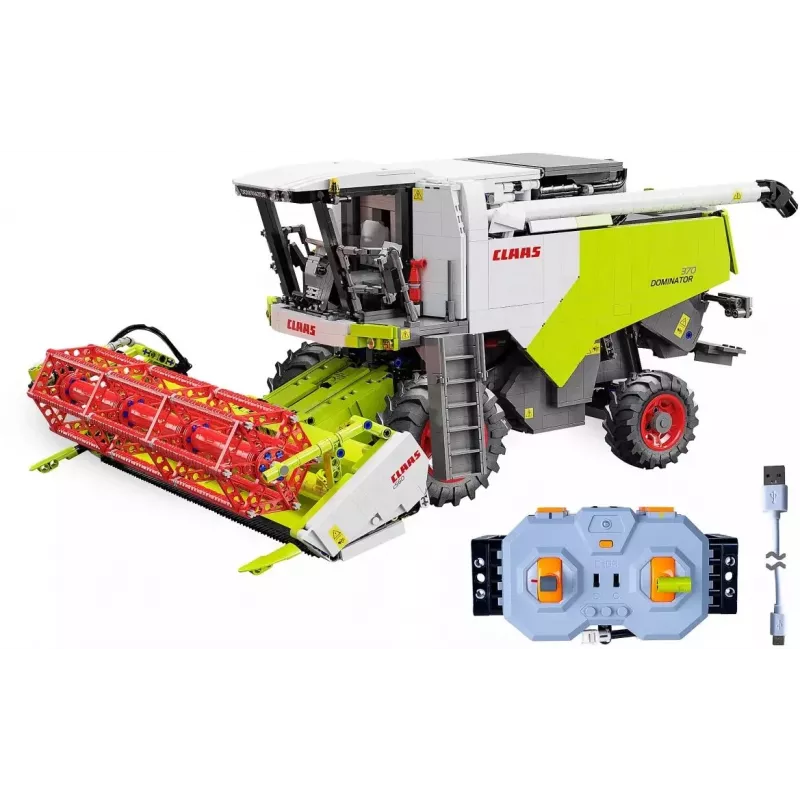 Jamara Claas Dominator 370 1:18 2.4GHz RC Statybinis Blokų Automobilis (1000+ dalių) 14+