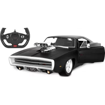 Jamara Dodge Charger R/T 1970 1:16 Black RC Model (402117)