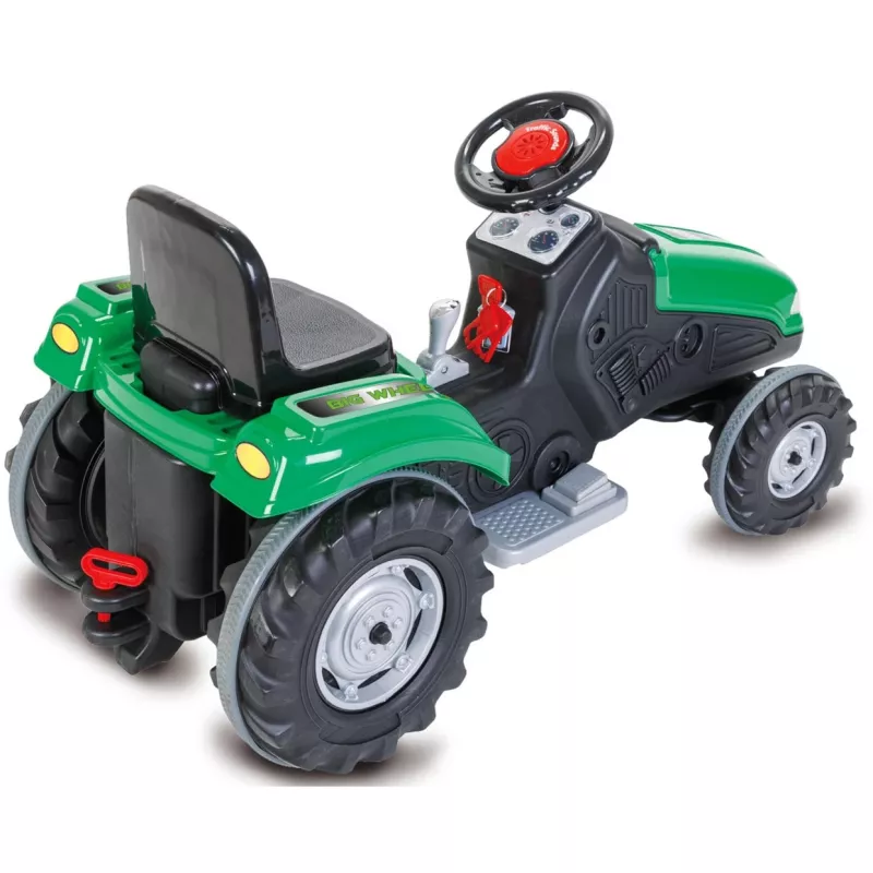 Jamara Ride-on Tractor Big Wheel 12V Green 3+