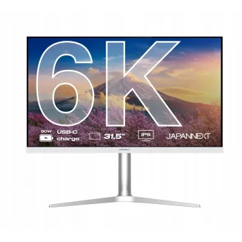 JAPANNEXT JN-IPS326K-HSPC9 32 colių 6K IPS monitorius su HDMI 2.1 ir USB-C 90W