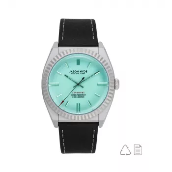 JASON HYDE JH10015 Unisex Watch 40mm Black Dial Black Fabric Strap Quartz