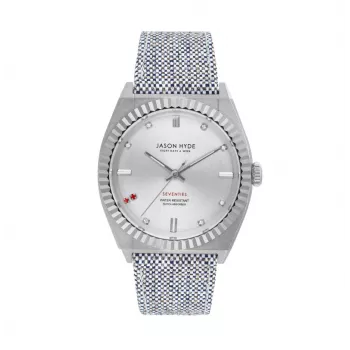 JASON HYDE JH20000 Moteriškas kvarcinis laikrodis 36mm Nerūdijantis plienas Juoda oda