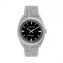 JASON HYDE MAN JH10002 Quartz Analog Watch 40mm Black Leather Strap