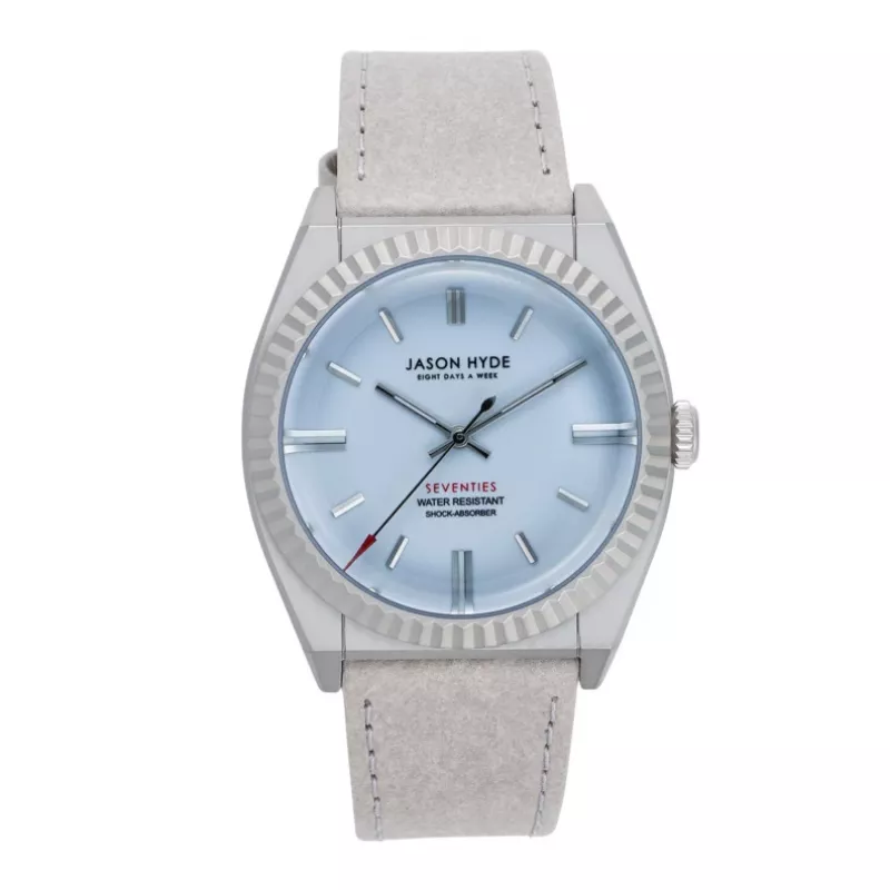 JASON HYDE Unisex Watch JH10017 40mm Blue Dial Recycled PET Fabric Strap