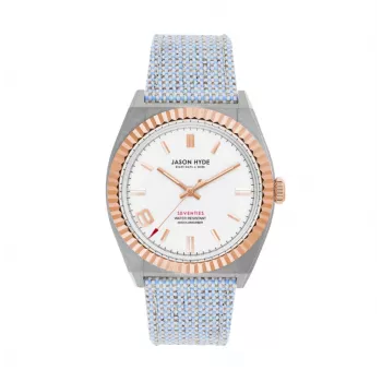 JASON HYDE Women's Analog Quartz Watch JH20015 Silver Stainless Steel 36mm