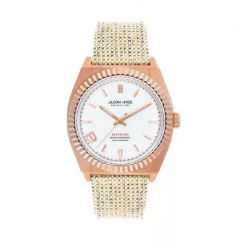 JASON HYDE Women's Watch JH20013 Silver Stainless Steel 36mm Quartz Analog