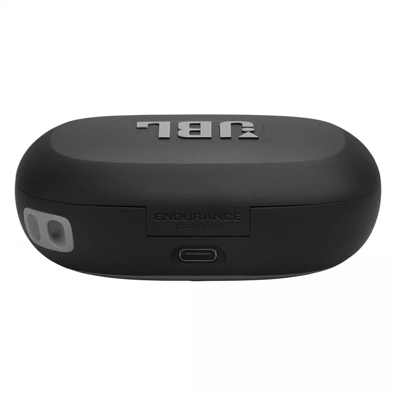 JBL Endurance PEAK 4 belaidės į ausis įdedamos sportinės ausinės Bluetooth 5.3 IP68 juodos/pilkos