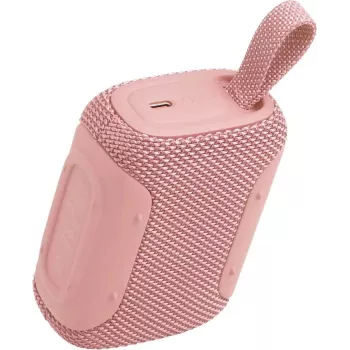 JBL Go 5 nešiojamas Bluetooth garsiakalbis, rožinis, ES (IP67, Bluetooth 5.3, 4.2 W, USB-C)