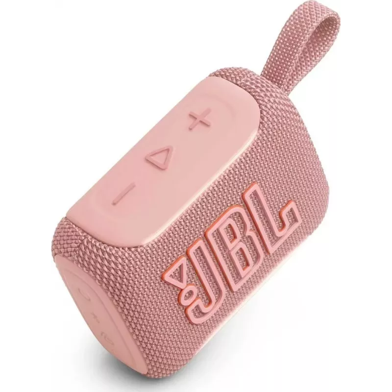 JBL Go 5 nešiojamas Bluetooth garsiakalbis, rožinis, ES (IP67, Bluetooth 5.3, 4.2 W, USB-C)