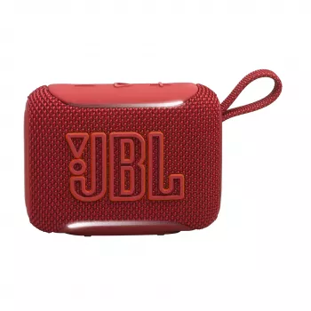 JBL GO 5 nešiojamas Bluetooth garsiakalbis, raudonas, IP67 atsparus vandeniui, 5 valandų grojimo laikas