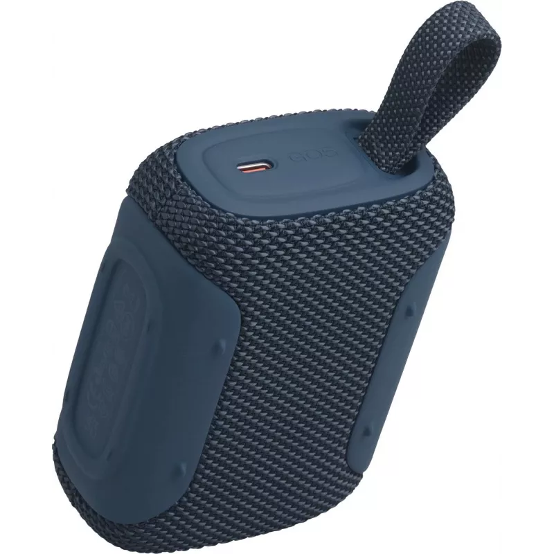 JBL GO 5 itin nešiojamas Bluetooth garsiakalbis - mėlynas (IP67, 5W RMS, Bluetooth 5.3)